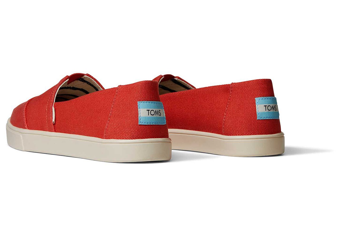 Toms Espadryle Damskie Pomarańczowe - Alpargata Cupsole Slip On - 19VOGJHDR